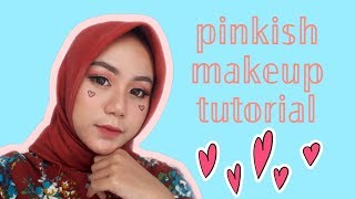 PINKISH MAKEUP TUTORIAL  VANINDA AIDINA [upl. by Jablon]