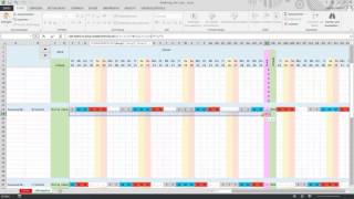 Excel Schichtplan erstellen Teil5 Krankentage zählen [upl. by Cost]