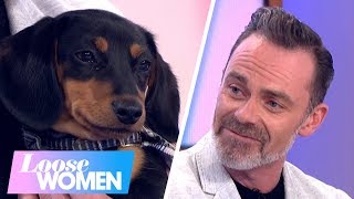 Daniel Brocklebank Talks Corrie and Rescuing His Dog Colin  Loose Women [upl. by Dammahom]