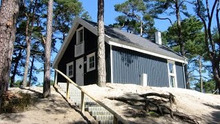 Rügen Baabe  Ferienhaus Villa Hügel im Strandpark Baabe [upl. by Fauman]