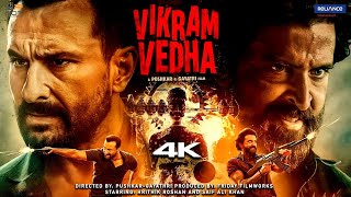 Vikram Vedha  FULL MOVIE 4K HD Facts  Hrithik Roshan  Saif Ali Khan  Radhika Apte  Pushkar [upl. by Naoh]