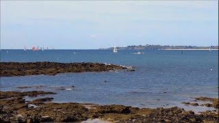 Entre Gâvres et Groix  Bateaux  Pêche en Mer  île  Morbihan  Bretagne  France [upl. by Einaoj]