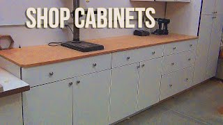 Shop Cabinets  Building an Upper Cabinet Doors and Drawers [upl. by Rickie49]