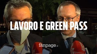 Landini Cgil quotTamponi gratuiti per Green Pass al lavoroquot Confindustria quotNon paghino le impresequot [upl. by Llyrehc]