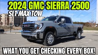 The 2024 GMC Sierra 2500 HD AT4X Is A Really Big OffRoad Luxury Truck [upl. by Rosene]