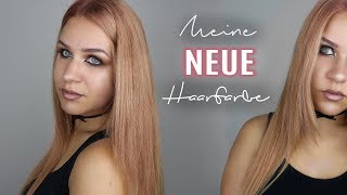 Ich FÄRBE meine HAARE RoseBlond 😍  LilixyMee [upl. by Reamonn]