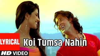 Koi Tumsa Nahin  Full Song  Krrish  Sonu Nigam  Shreya Ghoshal  Hrithik Roshan Priyanka Chopra [upl. by Addia]