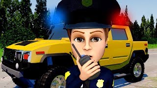 Car movies for children full movie 25 MIN Cartoon Police car chase Car playing children [upl. by Karee]