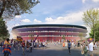 🤩 HOW THE NEW SPOTIFY CAMP NOU WILL BE BUILT ⚽ [upl. by Tiffany]