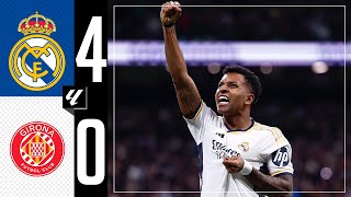 Real Madrid 40 Girona  HIGHLIGHTS  LaLiga 202324 [upl. by Aneehsat]