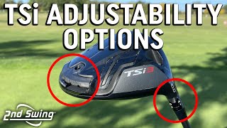 Exploring Titleist TSi3 Driver Adjustability Options  Titleist SureFit Hosel amp Weight Track [upl. by Maxantia]