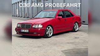 Unsere erste Probefahrt mit dem C36 AMG nach technischer Restauration [upl. by Hgielac]