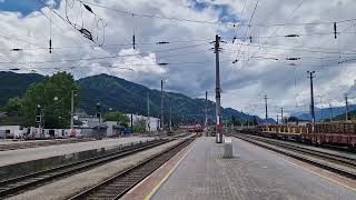 Einfahrt des SonderErlebniszug 14412 am 25052024 in Wörgl Hbf [upl. by Sallyann]