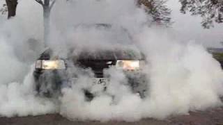 Opel Vectra 2000 burnout 160HP C20XE V2000 palenie Ciechanów Robimy Dym [upl. by Nosidam]