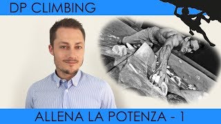 SCHEDA ALLENAMENTO POTENZA ARRAMPICATA  Parte 1 [upl. by Lamek469]