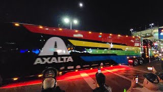 2022 Daytona 500 NASCAR Cup Series Hauler Parade [upl. by Ewart]