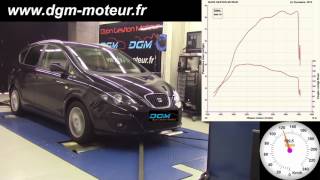 Reprogrammation DGM SEAT Altea XL 16L TDI 105ch 2010  EVO1 [upl. by Akinal274]