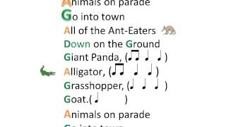 First Fife Animals on Parade Lesson [upl. by Sheilah601]