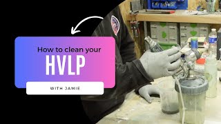 How to clean your HVLP paint sprayer after use [upl. by Bresee]