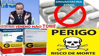 NÃO TOME ASSUSTADOR SINVASTATINA É VENENO Ela Causa Câncer alzheimer Perda de Memória LAIR RIBE [upl. by Georgia]