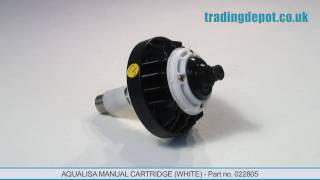 TRADING DEPOT Aqualisa Manual Cartridge White  Part no 022805 [upl. by Deeas]