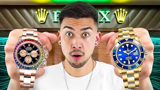 Asking ROLEX Buyers How They Got RICH… [upl. by Giesecke]