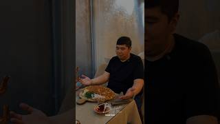 “Lahmajunn taomi “ ga Marhamat uzbekfood food foodshorts cooking foodie delicious streetfood [upl. by Holsworth692]