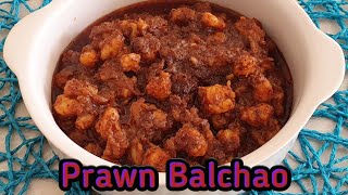 Prawn Balchao recipe  Tasty foodies with mariahbella [upl. by Adnawot]