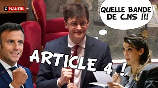 ARTICLE 4  SCANDALE à lassemblée [upl. by Annig]