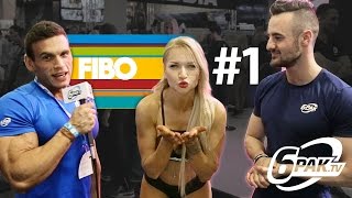 FIBO 2017  RELACJA  Wywiad Ania Malys  Trening klaty [upl. by Elleon]