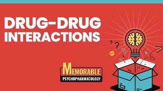 DrugDrug Interaction Mnemonics Memorable Psychopharmacology Lecture 15 [upl. by Shipman]