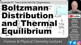 4449 L1 Probability the Boltzmann Distribution and Thermal Equilibrium 2024 [upl. by Roi]