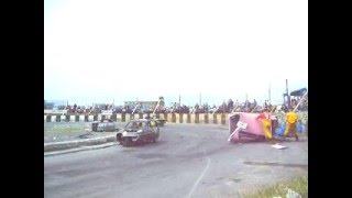 Reliant Robin Banger Racing Warton HESP 06 [upl. by Georgy]