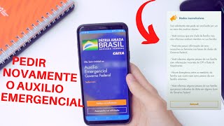 Auxílio EMERGENCIAL SE VOCÊ cadastrou entre 7 e 10 de abril deve SOLICITAR DENOVO NO APLICATIVO [upl. by Assille129]