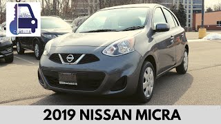 2019 Nissan Micra SV In Depth Walk Around and Review [upl. by Cyrilla586]