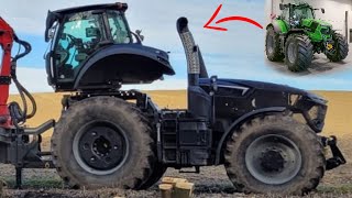 Agrotron statt Xerion 😮 Hackschnitzel Häckseln mit dem DeutzFahr 9340 TTV Warrior [upl. by Mcbride]