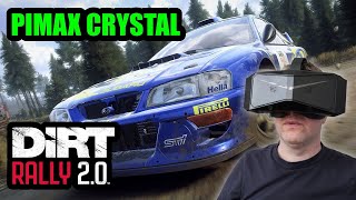 Dirt Rally 2  Pimax Crystal  Part 4  Live Test on RTX4090 [upl. by Dronel]