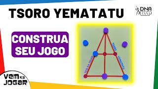 VEJA COMO CONTRUIR E JOGAR ESSE JOGO DE ORIGEM AFRICANA  TSORO YEMATATU [upl. by Eiramadnil19]