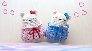 🧸 BELLO OSITO SORPRESA AMIGURUMIS  14 DE FEBRERO  TUTORIAL PASO A PASO 🧸 [upl. by Alleber]