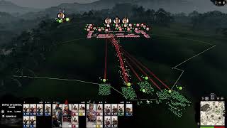 My First PvP encounter during a coop campaign Total War three kingdoms Records [upl. by Miksen759]