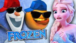 Annoying Orange  Storytime Frozen [upl. by Droffilc]