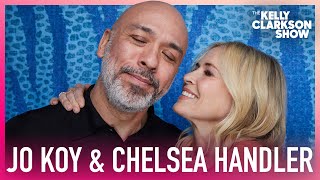 Kelly Clarkson Had No Idea Chelsea Handler amp Jo Koy Are Dating And Shes Excited [upl. by Joacimah]