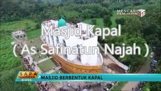 Ini Dia Masjid Unik Berbentuk Kapal Di Semarang [upl. by Ecerahs549]