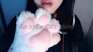 ASMR Ear to Ear Cats Sound Trigger words [upl. by Genaro]