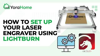 How to Set up your 6550 Laser Engraver using LightBurn [upl. by Ambrose]