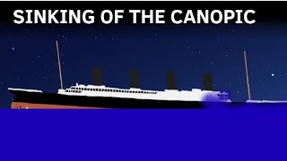 RMS canopic sinking [upl. by Ruford]