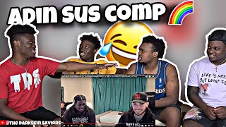 Adin Ross SUS MOMENTS for 14 minutes straight PART 2 🌈😂 REACTION [upl. by Nael412]