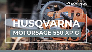 PRAXISTEST  Husqvarna Motorsäge 550 XP G Mark II [upl. by Leiand]