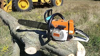 Classic Stihl 026 Ported firewood saw [upl. by Anayi757]