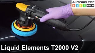 Liquid Elements T2000 V2 Poliermaschine unboxing  Test [upl. by Gelb772]